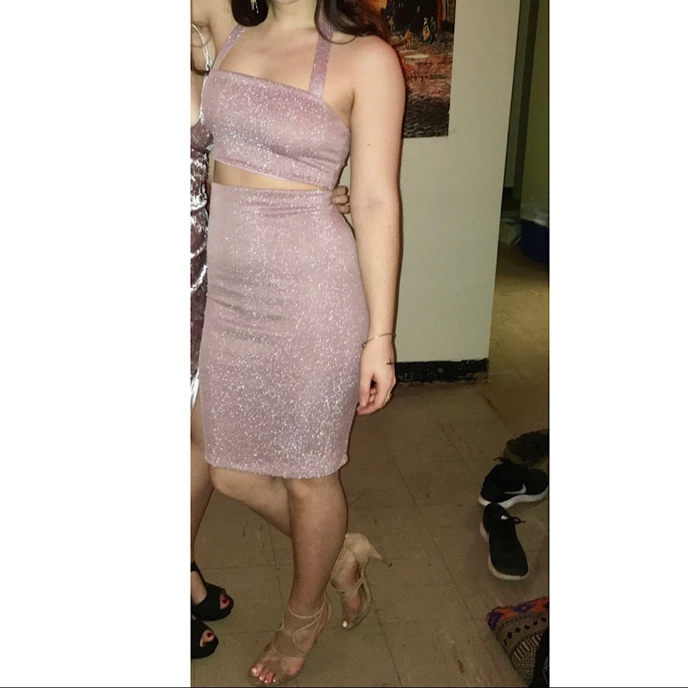 Sparkly Two Piece Dress